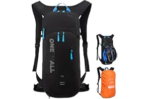 LOCAL LION Zaino per Ciclismo 6L/12L Idratazione Ultraleggero Zainetto per Bicicletta Alpinismo Zaini Porta Sacca Acqua Backpack di Campeggio Sport Outdoor Unisex