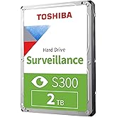 Toshiba S300 2TB Surveillance HDD &ndash; 3.5&rdquo;, 5400RPM, 128MB Cache, SATA III