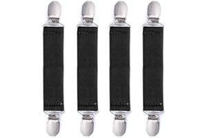 BZKSER clips für Kleidung - 4 pcs cardigan clip,Pullover Clips Elastisch Sweater Cardigan Clips Handschuh Clips Fäustling Clips für Kinder Kleinkinder und Erwachsene(2.5 * 10CM)