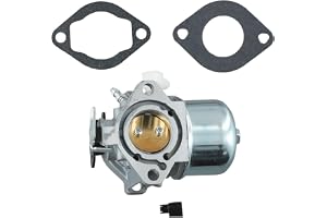 Förgasarsats för gräsklippare 12,5 HP kompatibel med LMT 5-4993 498888 799728 Briggs Stratton Engine - metallersättningsdel enkel installation för bättre prestanda