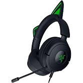 Razer Kraken Kitty V3 X - Oyun i&ccedil;in Kablolu Kitty Kulaklık - İkonik Kitty Kulakları - 270 g Hafif - HyperClear Kardioid Mikro