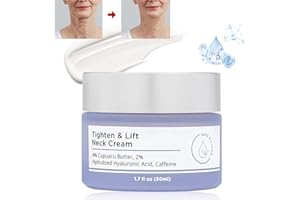 BAGALQIO 50ML Neck Firming Cream | Tighten and Lift Neck Cream -Tightening & Lifting Sagging Skin - Reduce Fine Lines & Wrinkles - Advanced Neck Cream Face Moisturizing