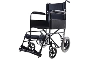 RELIANCE MEDICAL Sedia A Rotelle Per Disabili, Sedia A Rotelle Pieghevole Leggera - Sedie A Rotelle Pieghevoli Super Leggere, Carrozzelle Per Invalidi, Sedia A Rotelle Per Anziani