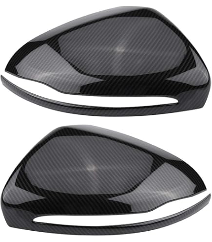 Lot De 2 Coques De Rétroviseur Latéral En ABS Noir Pour Remplacement Cla C118 2020 94979602