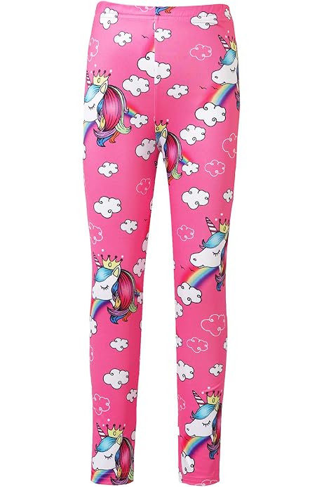 Legging 3/4 Coloré Pour Fille - Imprimé Papillon/fleur, Tissu Soie De Lait Pour Le Sport