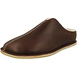 clarks mens leather slippers