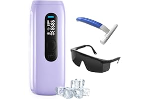 Laser Hair Removal, IPL Laser Hair Removal,Viovy Epilators Hair Removal for Women,Hair Removal Device, Epilator with 5 Energy Levels, 999,999 Shocks, for Armpit Leg Arm Bikini Line Body Face