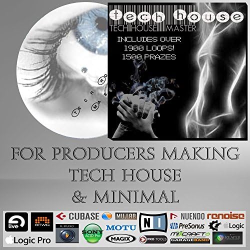 Tech House - Minimal Master - WAV PACK - Ableton live, Cubase, Fl Studio, Bitwig, Logic pro, Native Instruments etc..