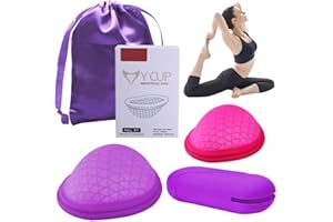 Gobesty Femdisc Periodenscheibe, Menstruationsscheibe Wiederverwendbar Menstruationstasse Menstrual Disc Mit Silikonbox Auslaufsicher Merula Cup Bpa-Frei Menstruationsscheiben Alternativen Zu Tampons