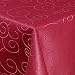 Produktbild Damast Tischdecke Maßanfertigung ORNAMENT (Wein Rot, 150 x 100 cm) (Eckig)