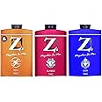 Z magnetism for men - Talc 100 gm pack of 3 (classic+icon+zest) Talcum powder men | Fresh and Spicy Fragrance | Classic Range l Face and body Talc l Best Talcum Powder Combo