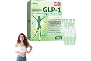 JILEON Honxi GLP-1 SIX-IN-ONE Health Solution Oral Liquid, Advanced GLP-1 Oral Liquid, Multi-Action GLP1 Drops, Natural Herbal Honxi GLP1 Six in One Oral Solution for All Men and Women (1 Pack)