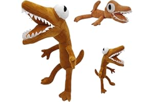 VICYOL S&D Rainbow Friends Peluche. Poupee des Amis Arc-en-Ciel Doll. Jouet de Jeu Vidéo d'horreur. Cadeau pour Enfants pour à Noël, Anniversaire. (Marron, Brown, 30 cm)