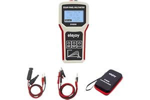 Jieotwice EL400B Multimeter für Photovoltaikanlagen MPPT-Prüfgerät für Solarmodule Intelligentes MPPT Solarmodul Multimeter VOC Test Leistungsmesser(LCD 800W)