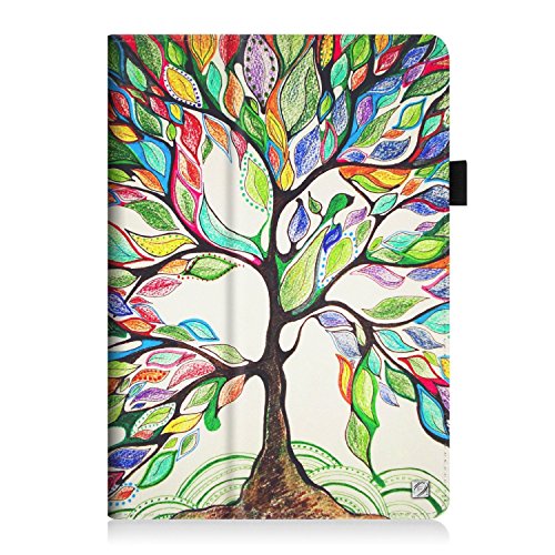 Fintie Lenovo Tab 2 A10-30 / Tab 2 A10-70 / Tab 3 10 Plus Hülle Case – Folio Kunstleder Schutzhülle Tasche Etui mit Auto Schlaf / Wach Funktion für Lenovo Tab 2 A10-30 / A10-30L / A10-30F / Tab 2 A10-70 / A10-70L / A10-70F / TAB3 10 Plus / Tab 3 10 Business 10,1 Zoll Tablet, Liebesbaum - 2