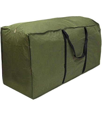 Bolsa De Almacenamiento Para Cojines De Jardín | Impermeable Y Con Cremallera | Tamaño 81x81x61 Cm