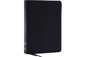 Evangelical Study Bible: Christ-centered. Faith-building. Mission-focused. (NKJV, Black Bonded Leather, Red Letter, Thumb Indexed, Large Comfort Print)