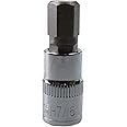 7/16" Hex Key Socket/Bit 3/8" Drive Imperial AF SAE 6 Sided Allen Key 48mm Cr-V
