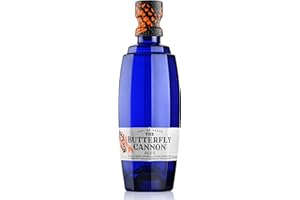 Butterfly Cannon Tequila Blue 40% Vol - 100% Blue Agave Tequila mit Kaktusfeige und Clementine zum mixen mit Tonic 1x 500ml Glasflasche