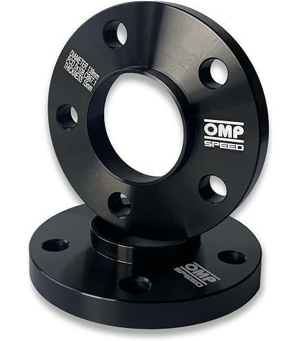 Élargisseurs De Voie OMP Speed - 20mm, PCD 4x108, CB 57.1, Aluminium Noir