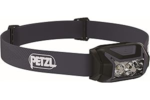 PETZL ACTIK Lampada frontale Negro
