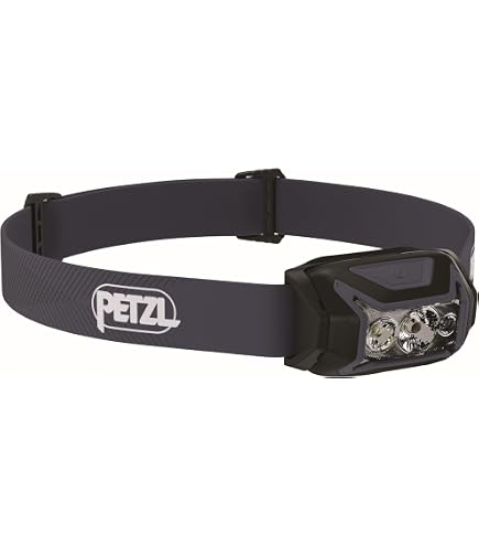 Petzl Zipka Headlamp - Black, : Amazon.co.uk: Sports & Outdoors