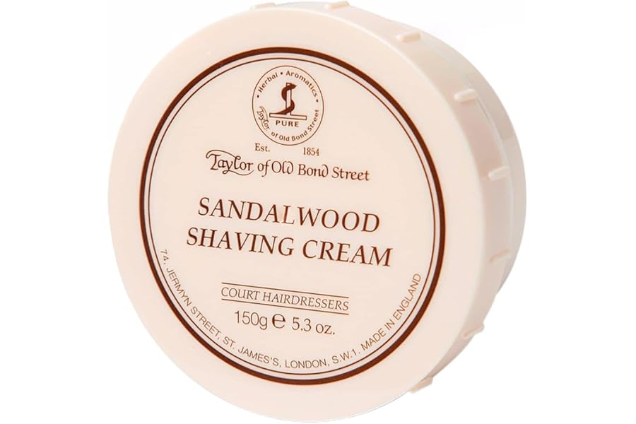 Taylor of Old Bond Street Sandalwood Shaving Cream Bowl 150g