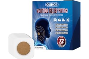 VOTVLOG 20 pansements contre le mal de mer pour les voyages en voiture, en bateau et en avion - contre les nausées, les vertiges et les vomissements causés par le mal de mer, sans effets secondaires