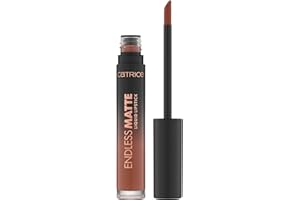 Catrice Barra de labios líquida Endless Matte, de larga duración, matificante, secado rápido, color intenso, mate (4.5ml)