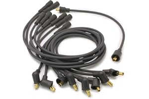 PerTronix 708104 Flame-Thrower Black Custom Fit Spark Plug Wire for 8 Cylinder Ford