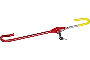 Kleinmetall Carlok Auto Diebstahlsicherung Lenkradkralle Absperrstange Farbe: ROT