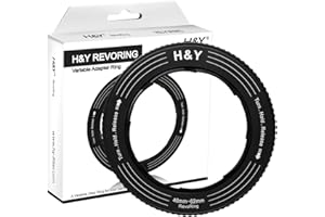 H&Y Step-Up Ringe Adapter Variabler Step-Up Ring Objektivfilter Adapterringe Stepping Up Ring 46-62 mm auf 67 mm