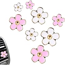 Clip Profumo Per Auto A Forma Di Fiore - Con Compresse Aromaterapia, Per Presa Aria E Decorazione - Foto 7