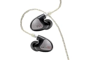 Westone Audio - Mach 80 Universal IEM Wired Earbuds - 8 Balanced Armature Professional Musician in Ear Monitor Earphones with Linum® ESTRON ULTRABaX™ Cable