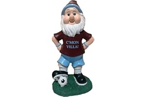 Other Aston Villa Colours Football Fan Claret & Blue Classic Garden Gnome
