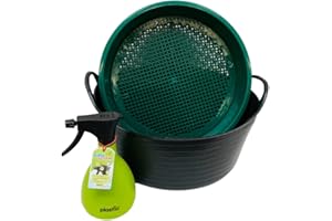 ‎SUPERWURM SUPERWURM Zubehör Set - Wurmsieb, Auffangbehälter, Wassersprüher - (ohne Würmer)