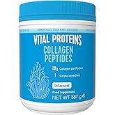 Vital Proteins Collagen Peptides 587g – Reine Kollagen-Peptide – schöne Haut, Haare & Nägel – geschmacksneutral – optimale Lö