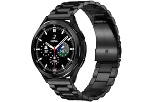 FOUUA Cinturini per Orologio Acciaio Inossidabile Cinturini per Orologio in Metallo con Cinturino 18mm 20mm 22mm 24mm con Sgancio Rapido Donne e Uomini Smartwatch Cinturini