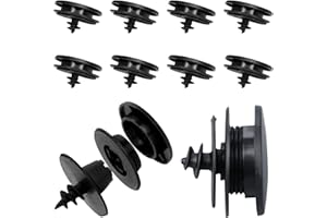 JEYORZY 10 Piezas Clips Alfombrillas Coche, Universales Clips de Soporte, Clip Alfombrillas Coche, Clips de Soporte para Alfombras, Clips de Alfombrilla Coche, Adecuado para Fijar alfombras de Coche