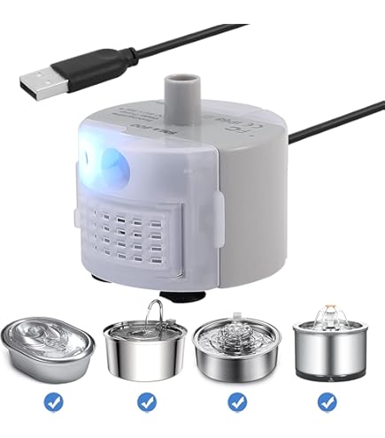 Pack De 16 Recambios De Filtro Y Esponja Para Fuente De Agua Para Gatos - Mantiene El Agua Limpia Y Fresca
