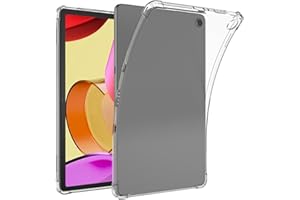 KAREN66 Case Compatible with Amazon Fire Max 11 Tablet (13th Generation, 2023) 11 Inch Transparent Shockproof Soft Silicone Scratch-Resistant Flex TPU Bumper Tablet Case Transparent Protective Case (Clear)