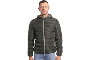 TONY BACKER Giubbotto Jacket Giacca Uomo Invernale con Cappuccio, Giubbino Giacchetto Uomo Giubbini Giubbotti Invernali Caldo Antivento