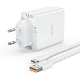 Caricabatterie Rapido 80W SUPERVOOC Per Oppo E OnePlus - Con Cavo USB-C Da 2 Metri