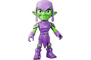 Marvel Spidey och hans fantastiska vänner extra stor Green Goblin-figur, actionfigur på 22,5 cm, leksaker för barn i förskole