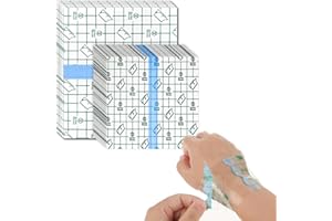 NHQZ Bandage Transparent Imperméable,30 Pièces Transparent Adhésif Bandag,10X15 CM & 8X8 CM Pansement De Film, Bandage Adhésif Extensible, Pansement Etanche Pour Sport, Douches, Protéger Tatouage