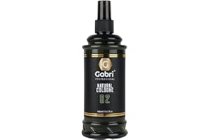 G GABRI Gabri Professional Natural Cologne S Series 400ml - Eau De Cologne - Refreshing fragrance, Versatile use, Long-lasting, Gentle on the skin (400ml,Tobacco Spice, S2,)