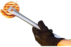 FENNEK Pince à barbecue | avec lanière en cuir/ouvre-bouteille | Made in Germany