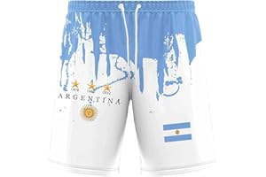 YuanDiann 2022 Fußballweltmeisterschaft Argentinien Gewinnt Gedenk T-Shirts 3-Sterne Flaggendruck Kurzarm Rundhals Fussballtrikot Fanshirt für Herren und Damen
