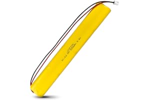 JINTION BBAT0043A Ni-Cd 9.6V 900mAh Emergency Light Lighting Fixture Battery Compatible with ELBB003 ELB-B003 ELB-B004 ELBB004 OSI OSA228 BBAT0044A BAA-96 (1 Pack)