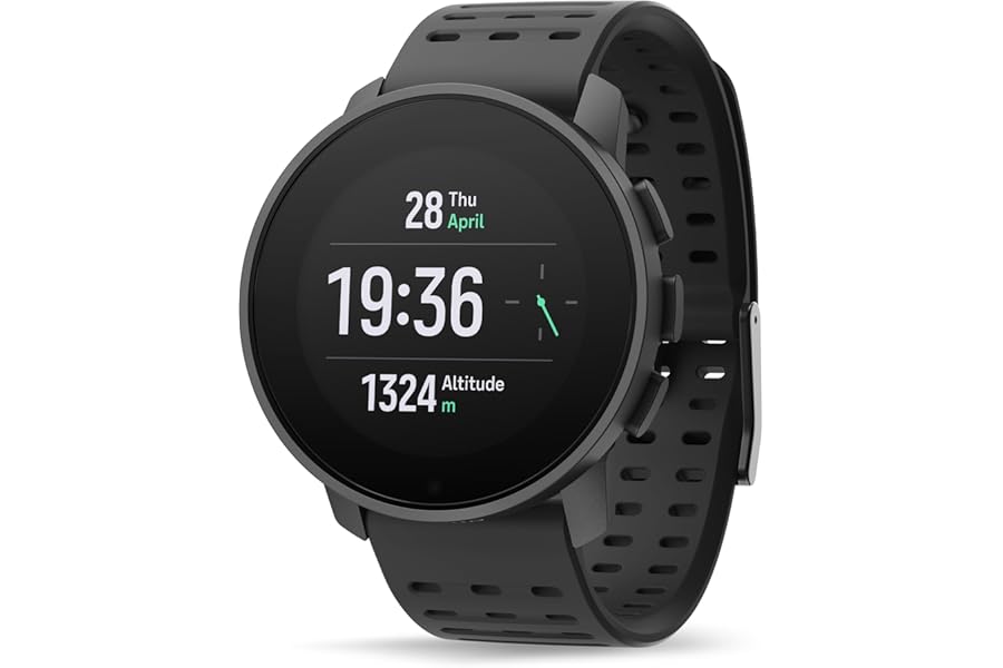 SUUNTO 9 Peak Pro GPS Sports Watch, Up to 30 Days Long Battery Life, Multisport Watch Training Workout, Advanced Health & Recovery Support, Wrist Heart-Rate Measurement